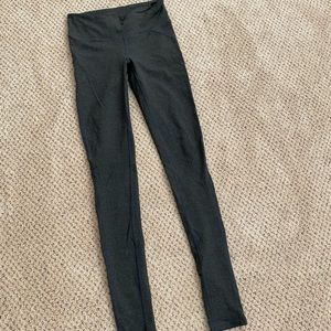 Fabletics Dark Grey Full Length Leggings, XXS